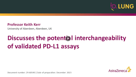 The potential interchangeability of validated PD-L1 assays