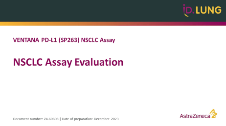 VENTANA PD-L1 (SP263) NSCLC Assay evaluation