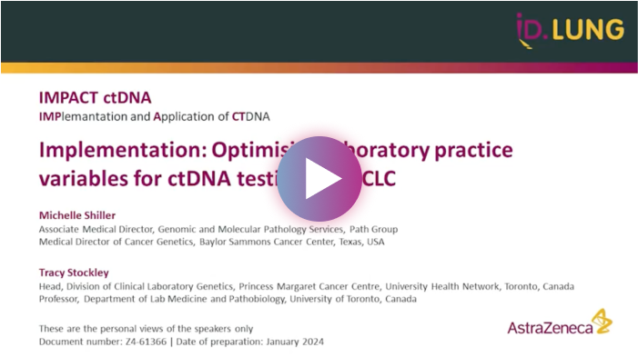 Discusión on the interpretation of molecular test reports generated from ctDNA tests